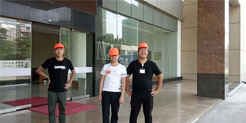 塞伯羅斯二維碼門禁現場施工圖