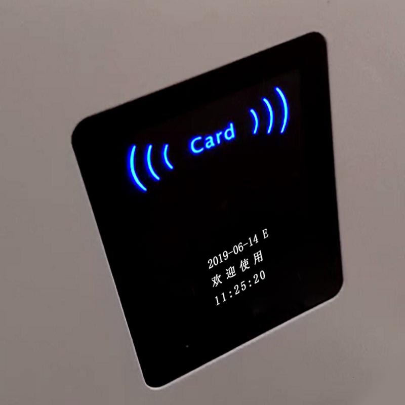 二維碼門禁含OLED顯示屏，可顯示日期、開門狀態(tài)等