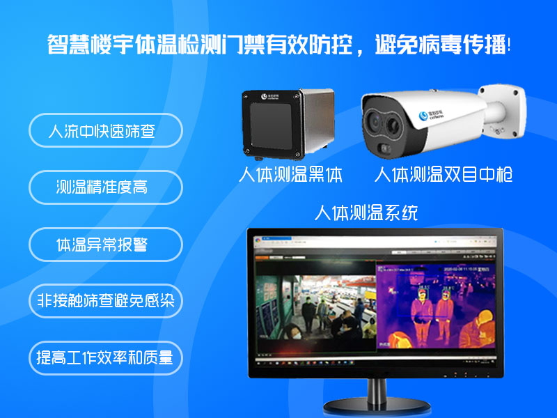 智慧樓宇體溫檢測門禁有效防控,避免病毒傳播 智慧樓宇體溫檢測門禁有效防控,避免病毒傳播
