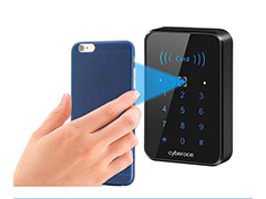 掃二維碼發送動態密碼開門